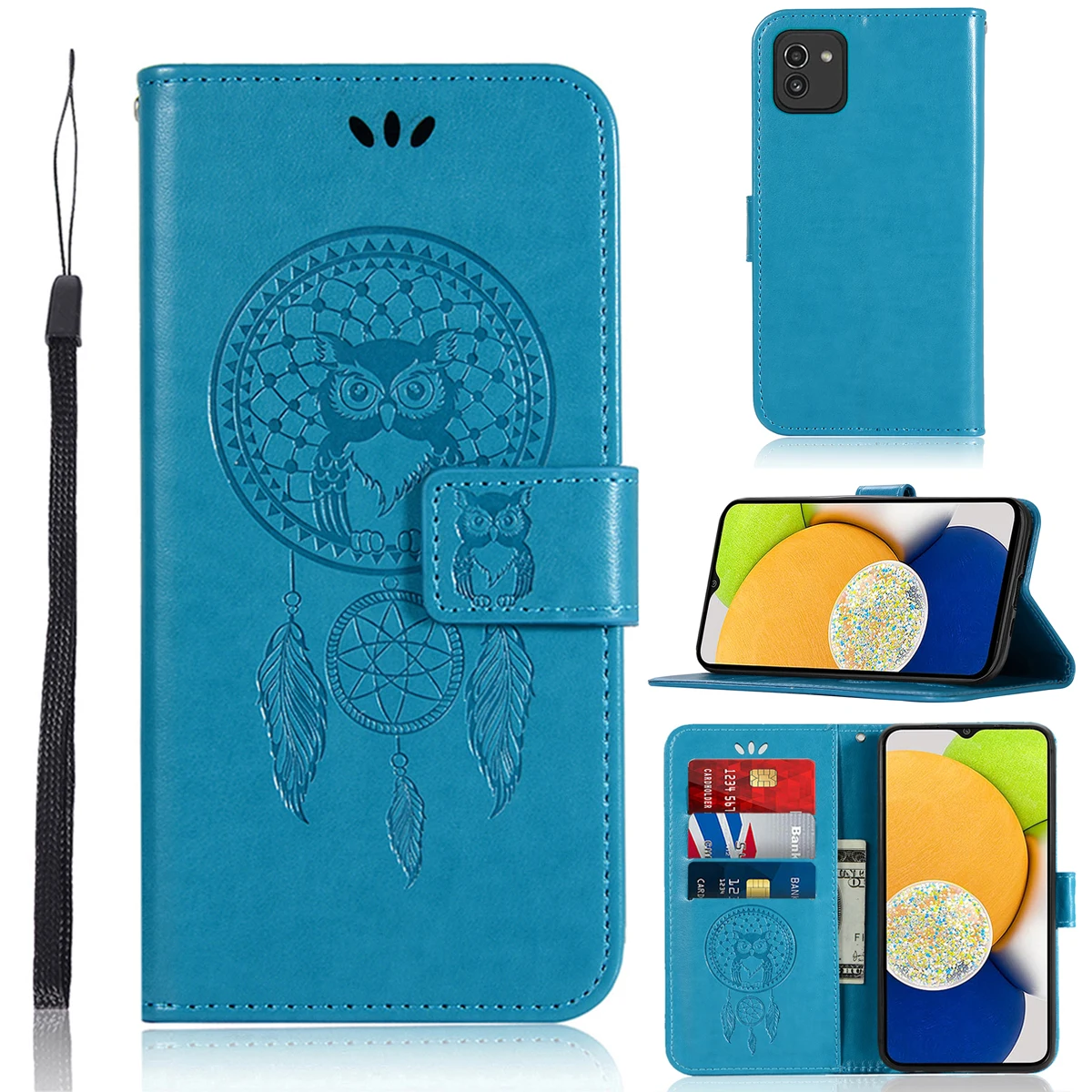 

Leather Case For Samsung Galaxy A04E Shockproof Phone Cover With Card Slot Magnetic Closure For Samsung Galaxy A14 A24 A34 A54