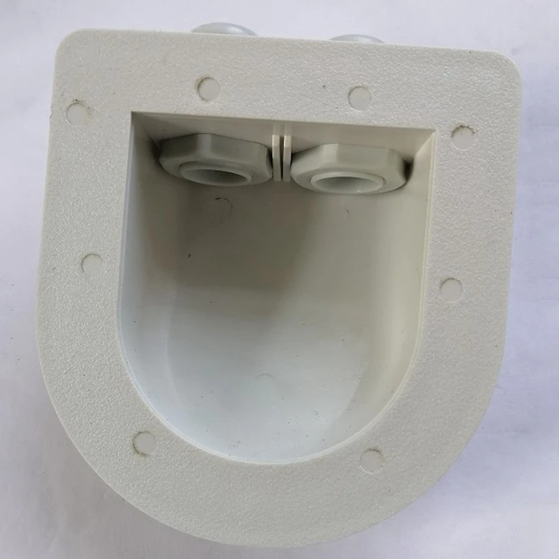 Двойной провод для входа в солнечную панель трос крышу двойного отверстия