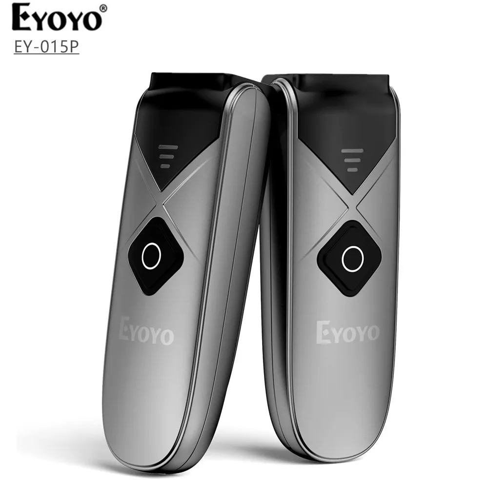 Фото Eyoyo, 2 шт., сканер штрих-кода, мини QR, 2D и 1D, Bluetooth, портативный беспроводной считыватель штрих-кодов, проводной USB/Bluetooth/4,4G, беспроводной сканер №4