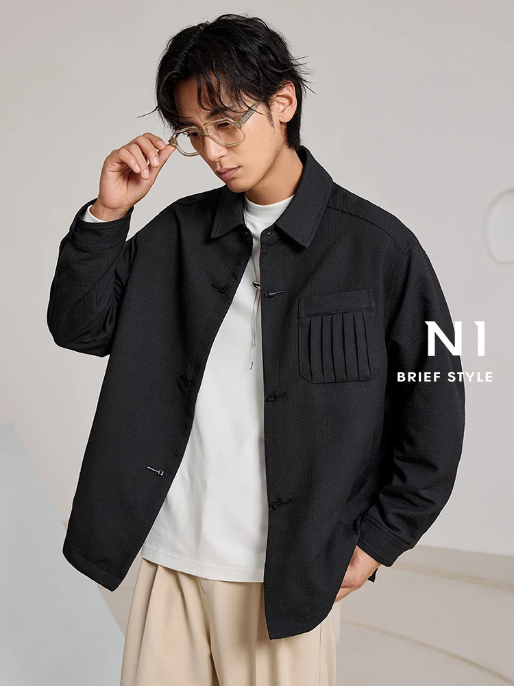 N National Sle новая китайская верхняя одежда для мужчин осень 2023 жаккардовая