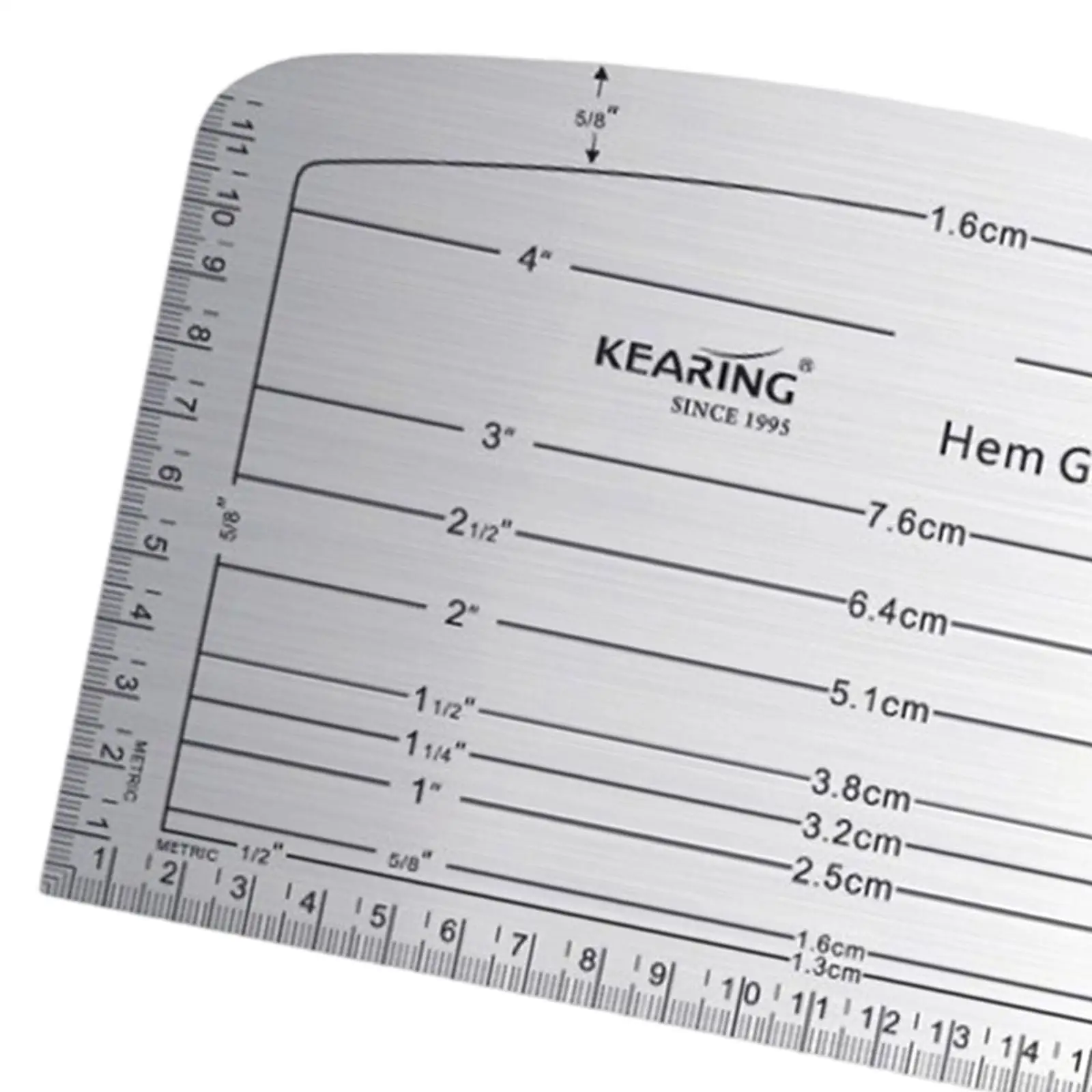 Фото Шаблон для раскроя ткани Hem Gauge DIY для любителей печати и рукоделия (женская одежда) №3