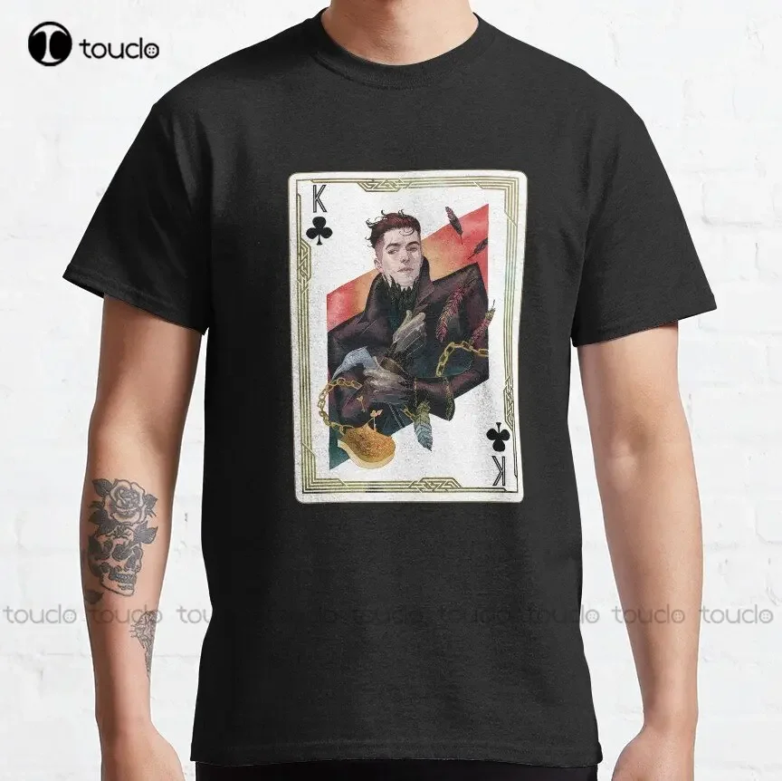 Классическая футболка Kaz Brekker (Six Of Crows) Inej Ghafa Matthias Helvar Футболки с цифровой печатью