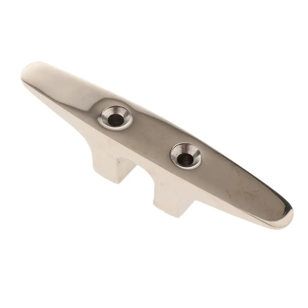

Lightweight Durable Stainless Steel Boat Mooring Cleat Dock Cleat for Yacht Kayak Canoe Fishing Boat