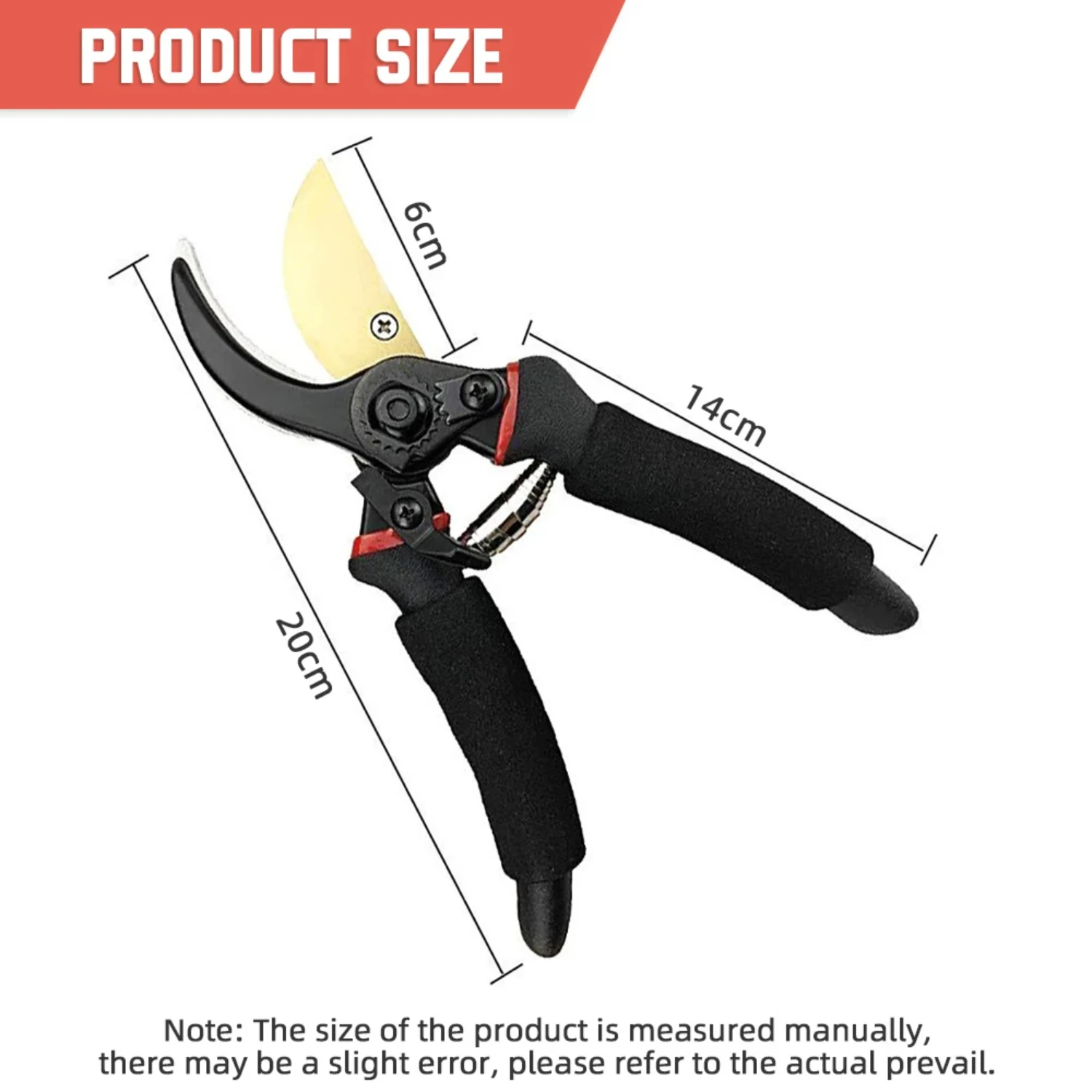 Highly Efficient and Super Durable Essential Garden Pruning Scissors - Made from Ultra-strong Steel for Exceptional Durabi