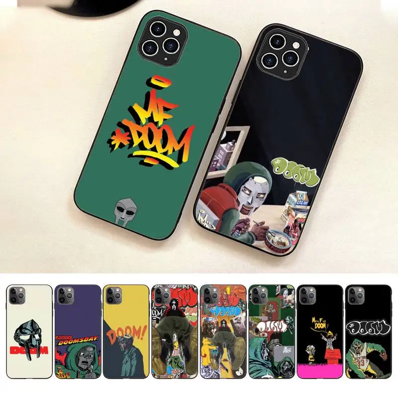 

MF DOOM Rapper Phone Case For Iphone 7 8 Plus X Xr Xs 11 12 13 14 Se2020 Mini Pro Max Case