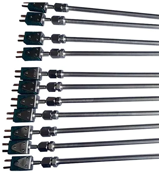 

R type platinum rhodium Thermocouple Temperature sensor for 1600C