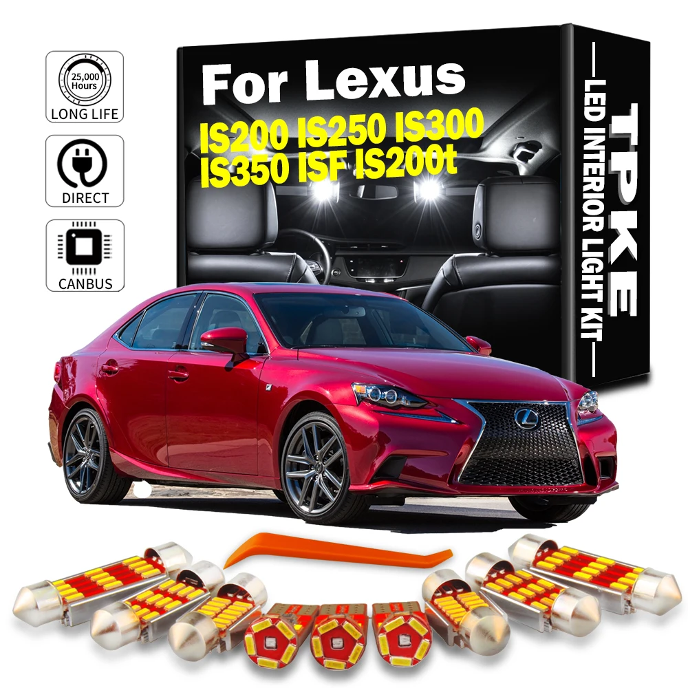 TPKE Canbus для Lexus IS 200 250 300 350 F 200t IS200 IS250 IS300 IS350 ISF IS200t 2001-2018 автомобильная светодиодная