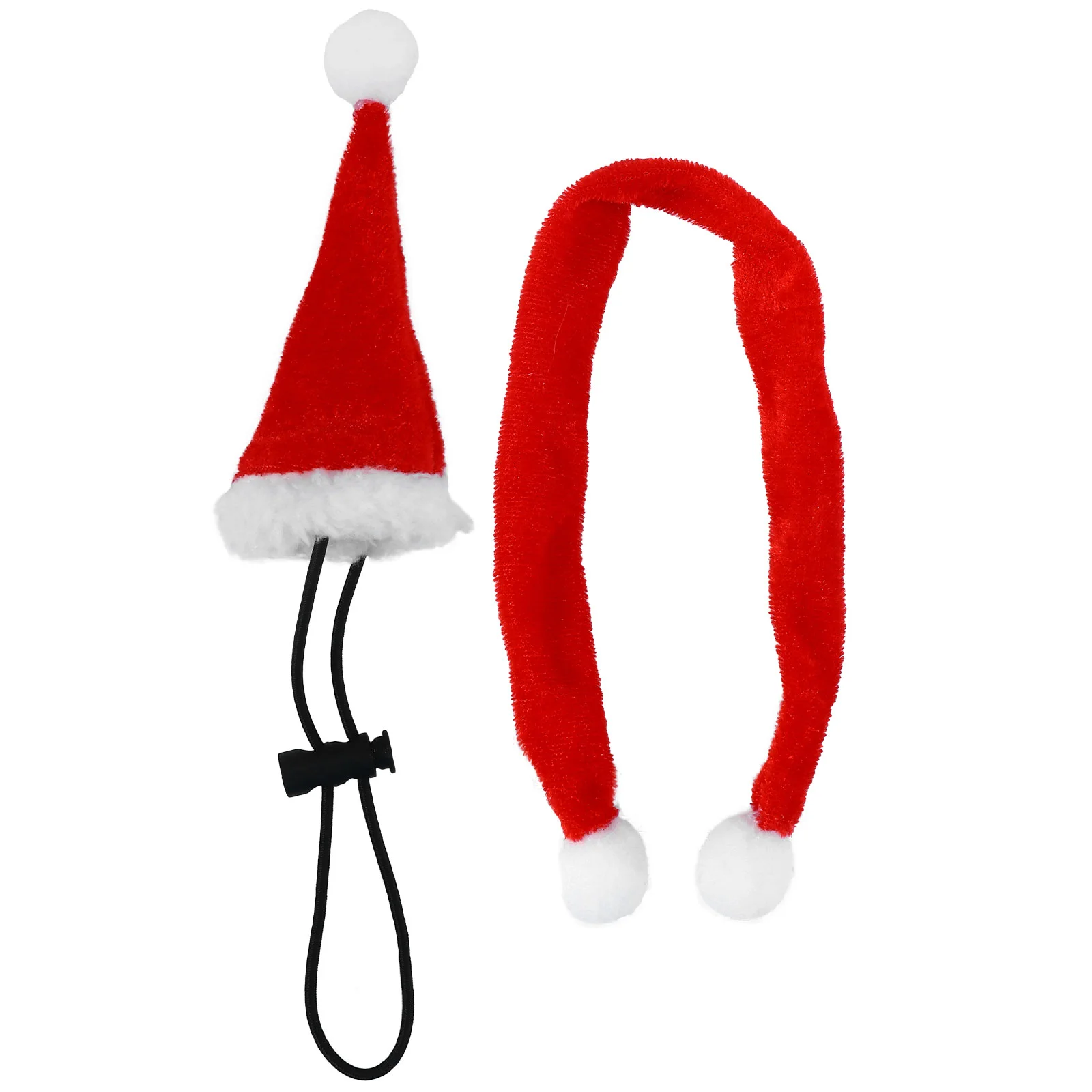 

Hat Christmas Lizard Bearded Santa Dragon Scarf Costume Animal Xmas Clothe Reptile Set Small Forhats Bottle