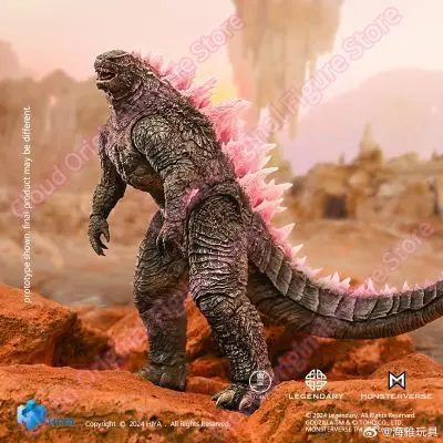 Фото В наличии 100% оригинальная фигурка HIYA Exquisite Basic Series Kong The New Empire Godzilla Evolved Ver GARAGE KIT Toy №4