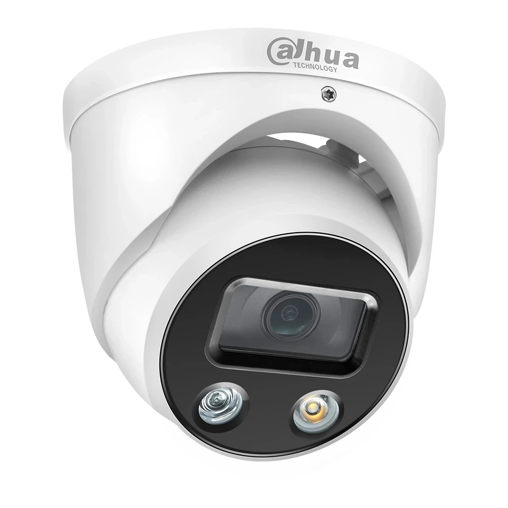 

Dahua 4MP WizSense Full-Color IP Camera IPC-HDW3449H-AS-PV H265+ POE Built-in MIC and Speaker SD Card Security Video Camera