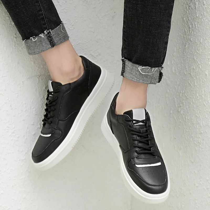 Fashion Men Casual Shoes Male Oxfords Office Wedding Party Leather British Style Flats % | Обувь