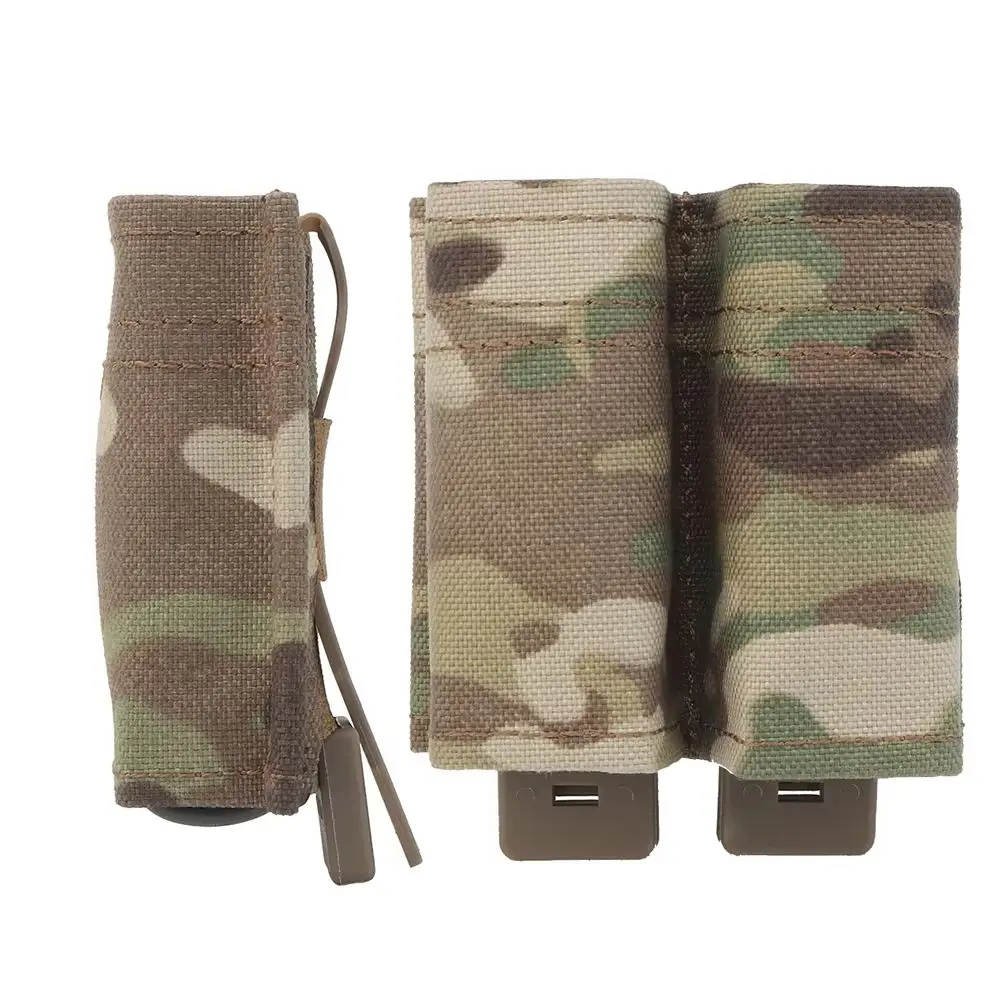 Фото Тактический подсумок CS Hunting FAST 9MM для двух магазинов с быстросъемной вставкой Kydex для GLOCK M9 P226 HK USP №2