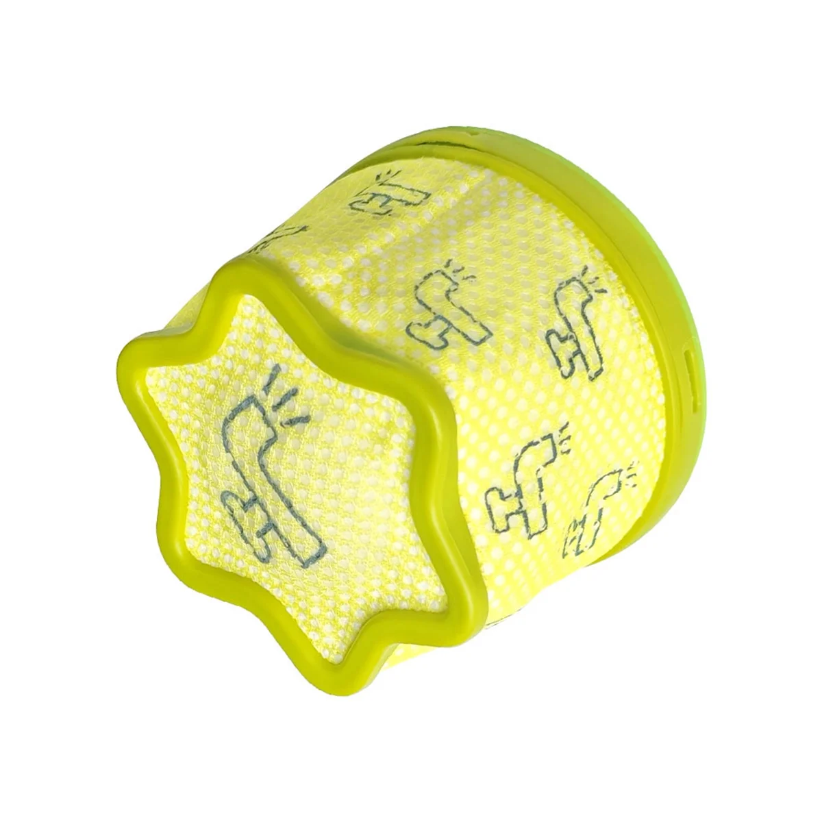 5 шт. запасная часть фильтра Hepa для пылесоса LG A9 A958KA A958SA A9MASTER2X A927KGMS