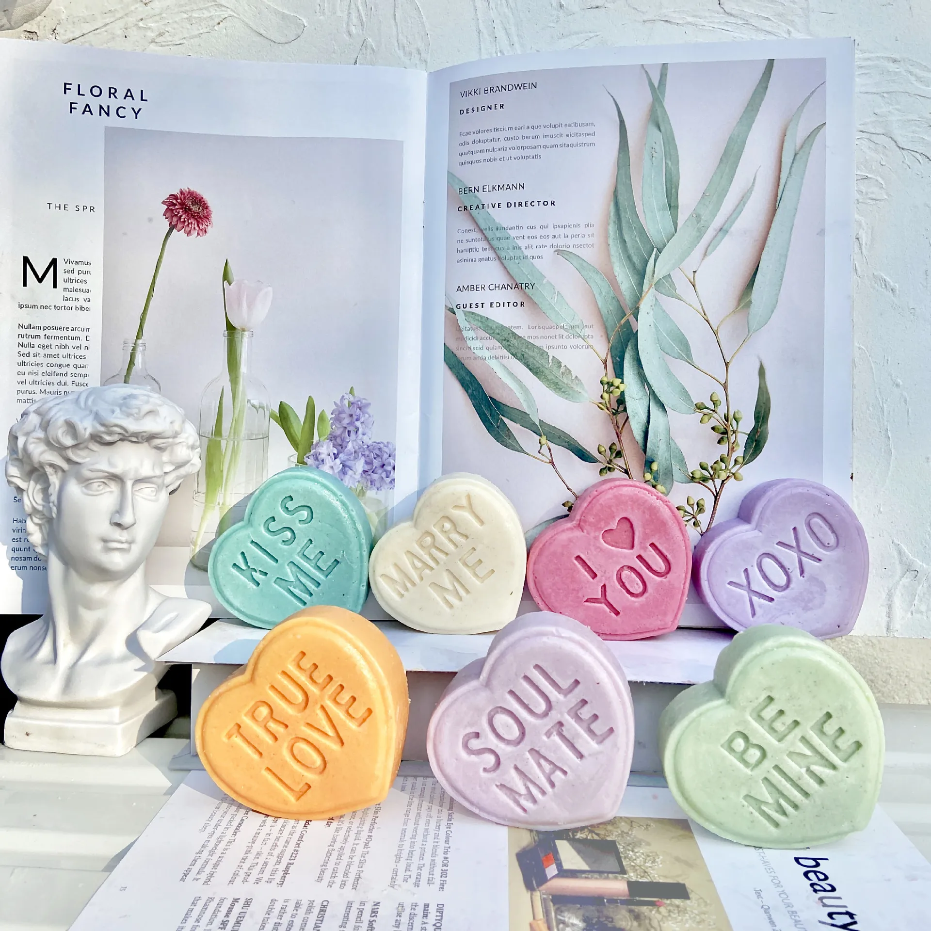 

DIY Valentine's Day Series Cake Mold Three-dimensional Love Letter Candle Soap Aroma Candle Silicone Mould Wholesale Dropship
