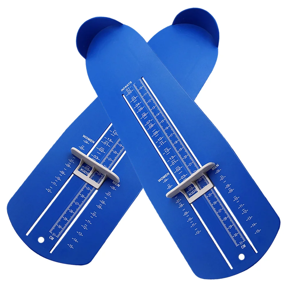 

2pcs Foot Sizer Devices US Size Foot Measure Gauge Household Feet Size Ruler
