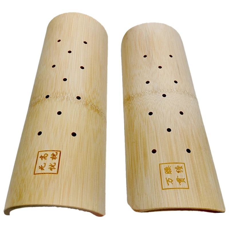 

Bamboo U-Shaped Pillow Spine Bamboo Neck Pillow Semi-Circular Bamboo Protects Lumbar