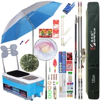 professional fishing rod material complete kit summer telescopic fishing rod equipment carbon fiber angelrute fishing accessory