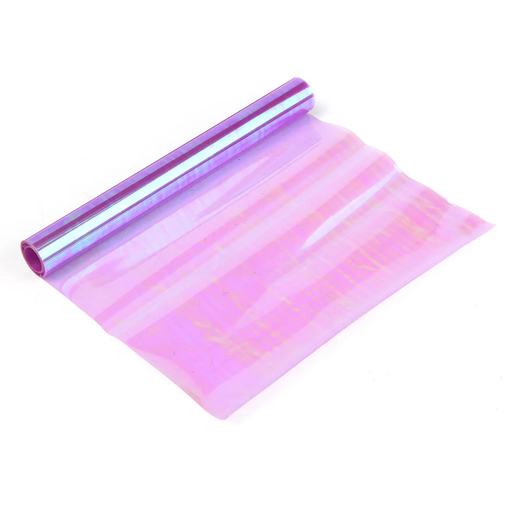 

100x30cm Car Headlight Protective Film Color Changing Tint Vinyl Wrap (Purple)