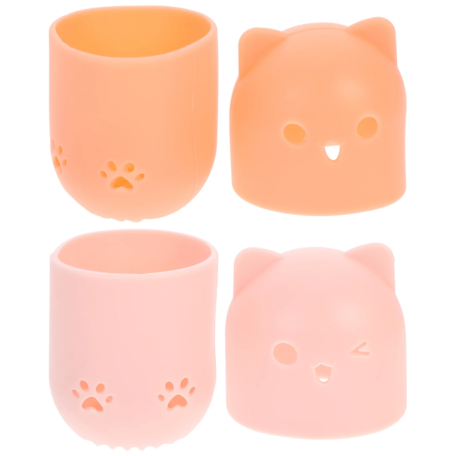 

Sponge Makeup Holder Case Blender Box Beautypuff Powder Travel Container Storage Sponges Drying Rackegg Silicone Stand