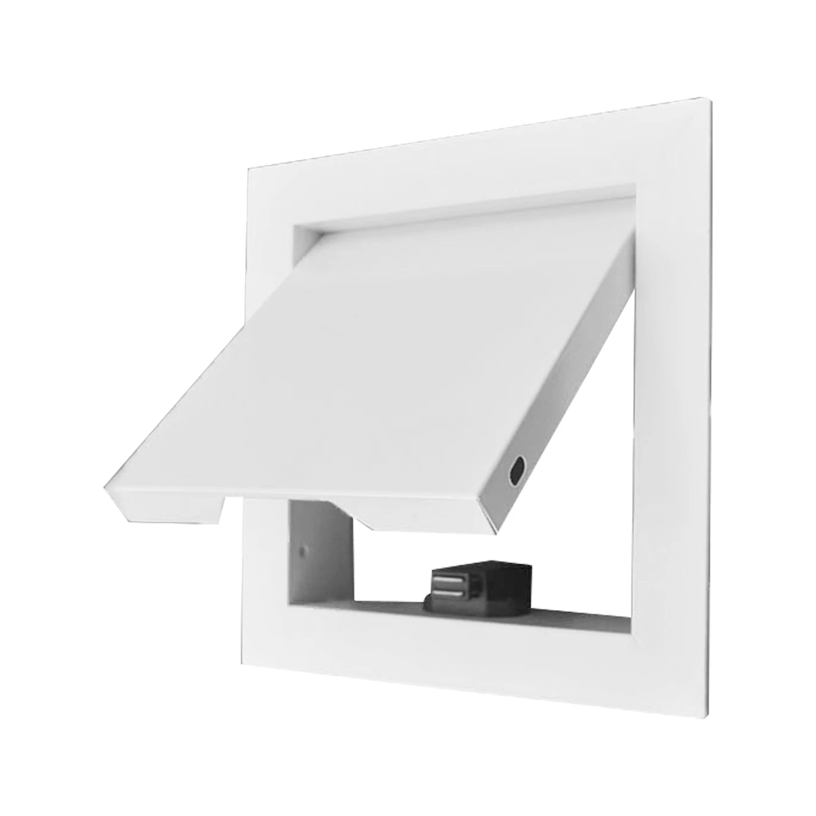 

Practical Walls Aluminium Alloy White With Pressure Closure Ceiling Maintenance Odorless Thick Revision Inspection Flap Sturdy