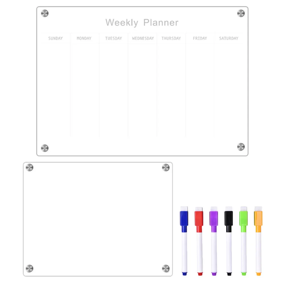 

Wipe The Board Magnetic Message Small Dry Erase Boards Fridge Whiteboard Calendar