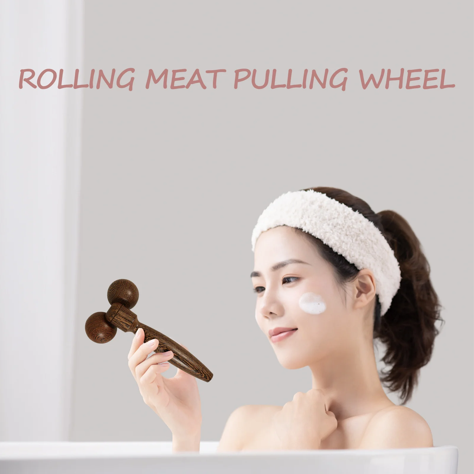 Двойной шариковый массажер для удаления подбородка тренажер шеи портативный