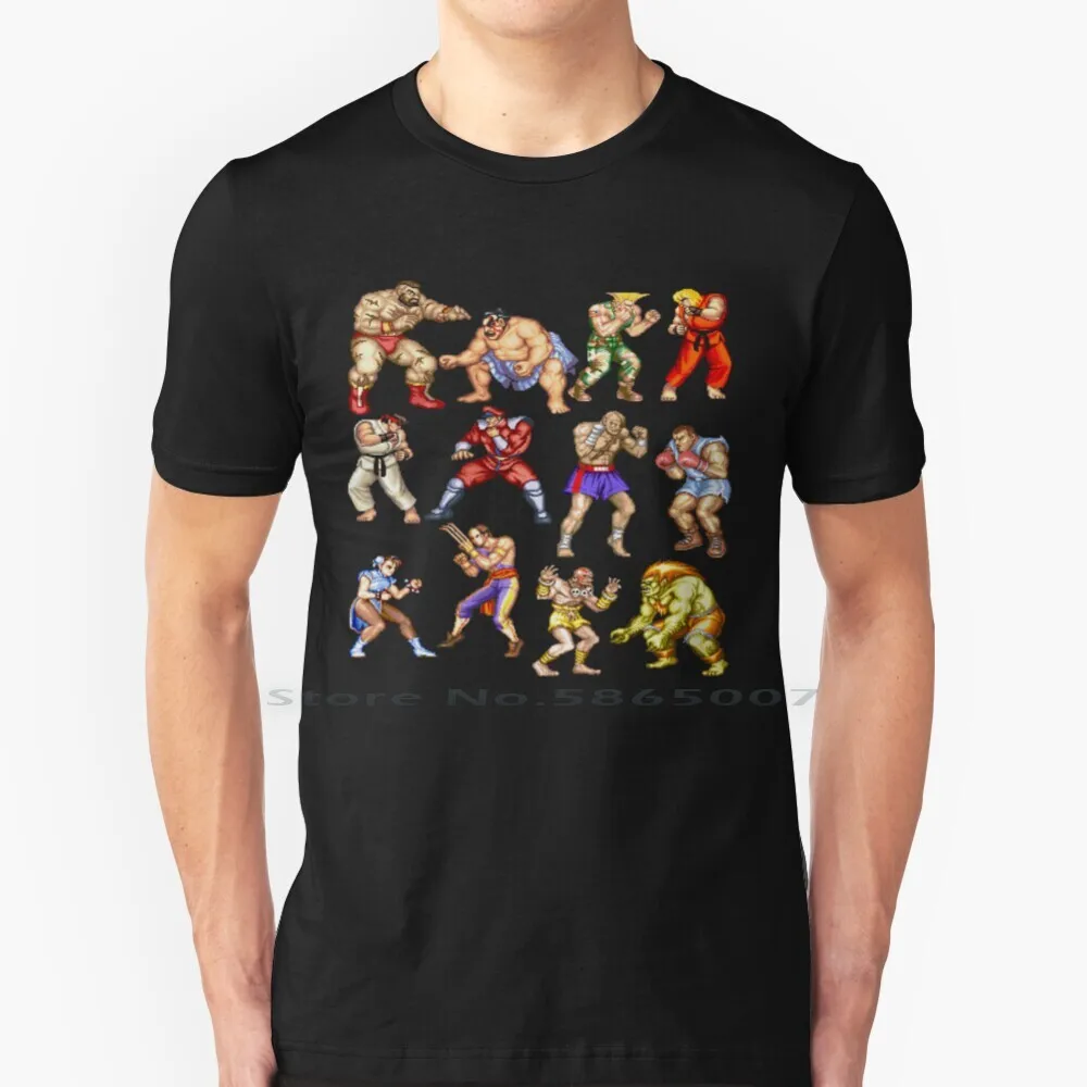 2 Ii Ken Vs Ryu футболка из 100% хлопка Arcade большой размер 6xl подарок Мода |