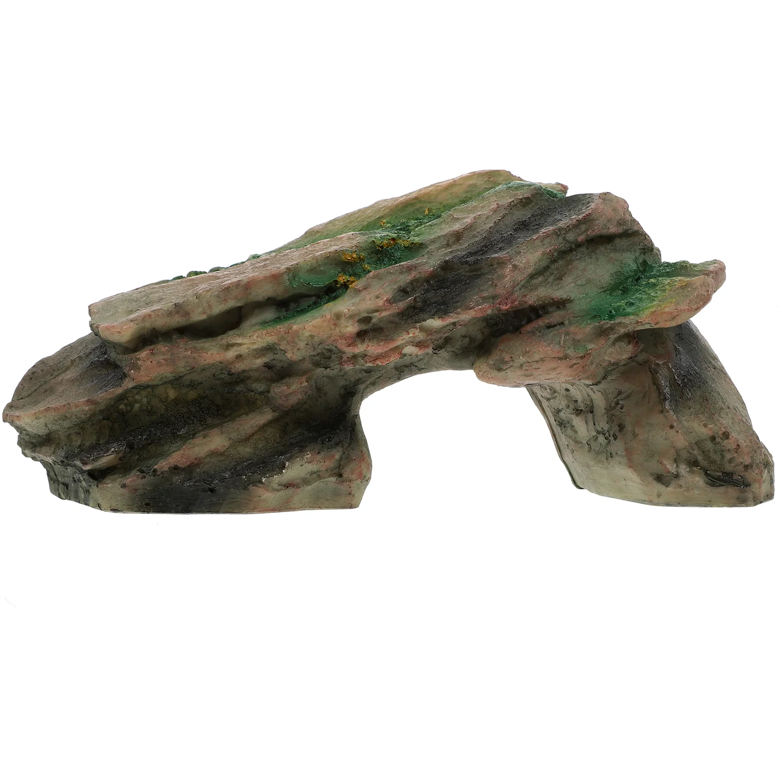 

Exquisite Terrarium Resin Amphibian Shelter Turtle Platform for Aquarium Turtle Decor