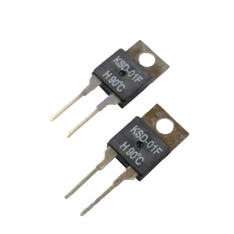 

10 pcs Ksd-01f/Juc-31f 100 Degrees ~ 150 Degrees Normally Open Normally Closed Thermal Switch Thermosta Temperature Relay