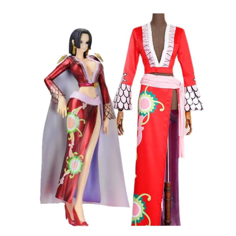 

One Piece Boa Hancock cosplay costume Halloween women costumes Custom