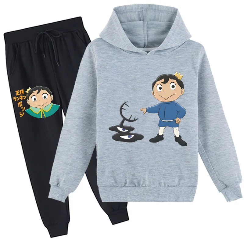 Ranking of Kings Hoodie Kids Kings Ranking Hoodies Sweatpants 2pcs Sets Toddler Girls Sweatshirt LongPants Baby Boy Clothing Set