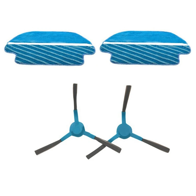 

Ткань для швабры, боковая щетка, накладки для швабры, ткань для Cecotec Conga 3290 3490 3690, боковая щетка в упаковке