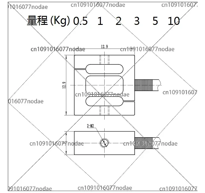 Микродатчик натяжения монетного типа ZnLBS высокоточный датчик взвешивания для и