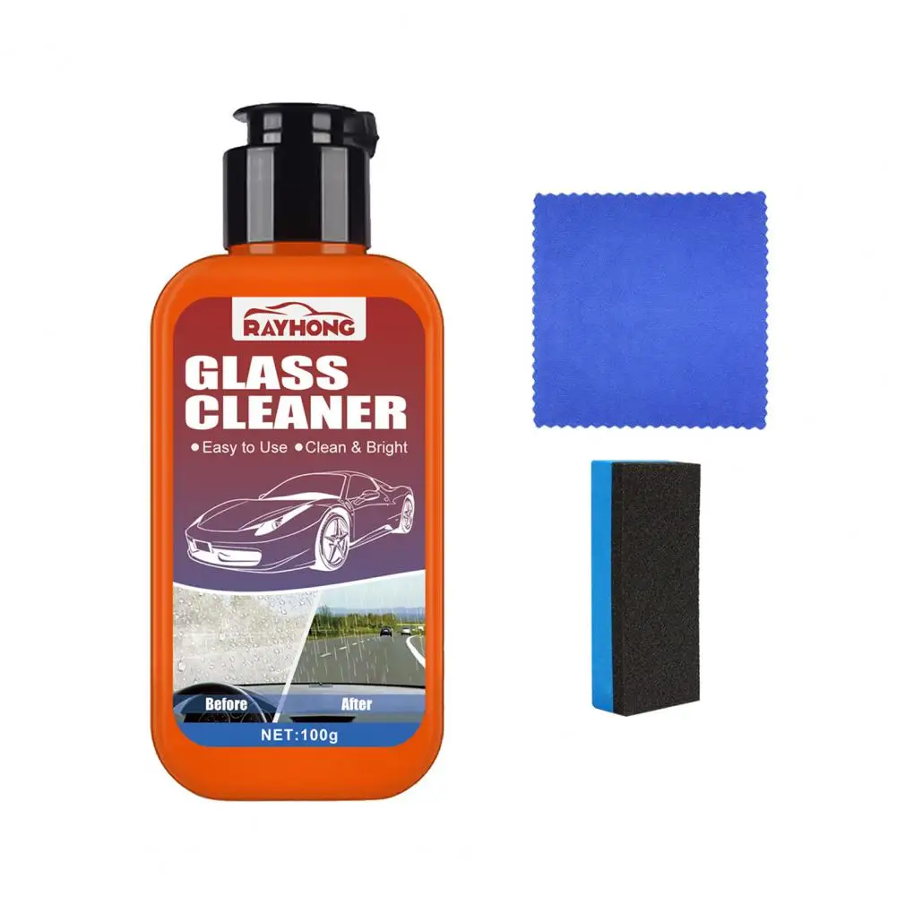 

Excellent Car Glass Film Remover Effective Windshield Cleaner Stainproof No Odor Windshield Cleaner Decontamination