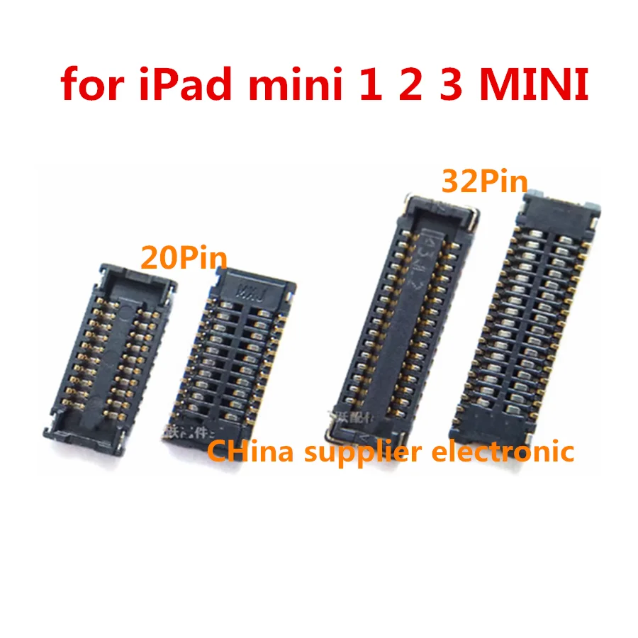 Сенсорный экран FPC/ЖК-дисплей FPC разъем порта на материнской плате для iPad mini 1 2 3 MINI