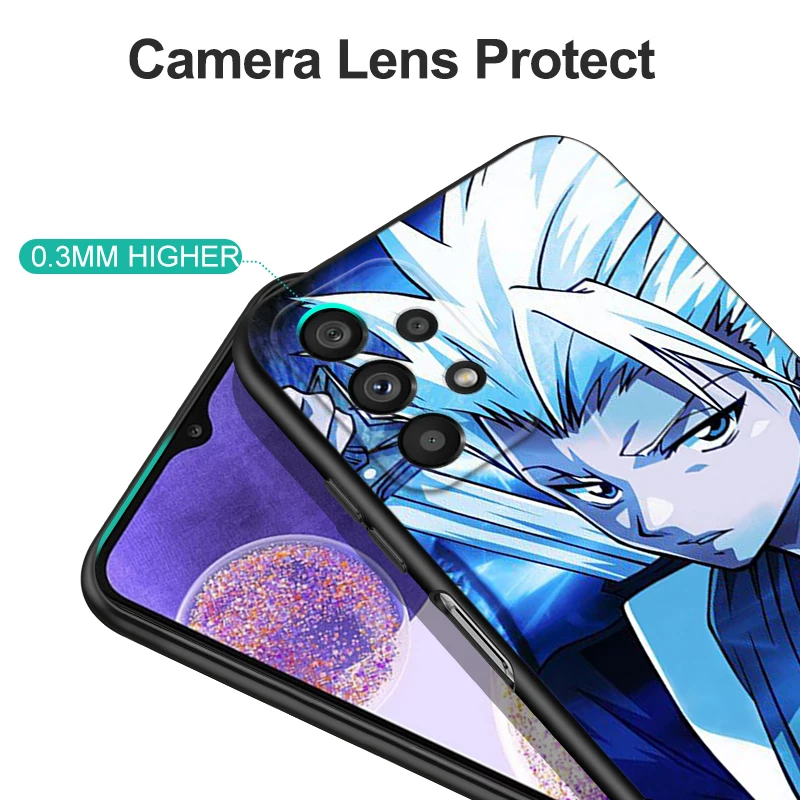 Черный чехол из ТПУ для Samsung galaxy S22 S20 S21 FE PLUS ultra + S10 E lite задняя крышка с японским