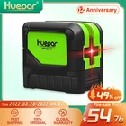 Лазерный уровень Huepar, самонивелирующийся нивелир с 2 точками и магнитным основанием, поворот на 180110 градусов