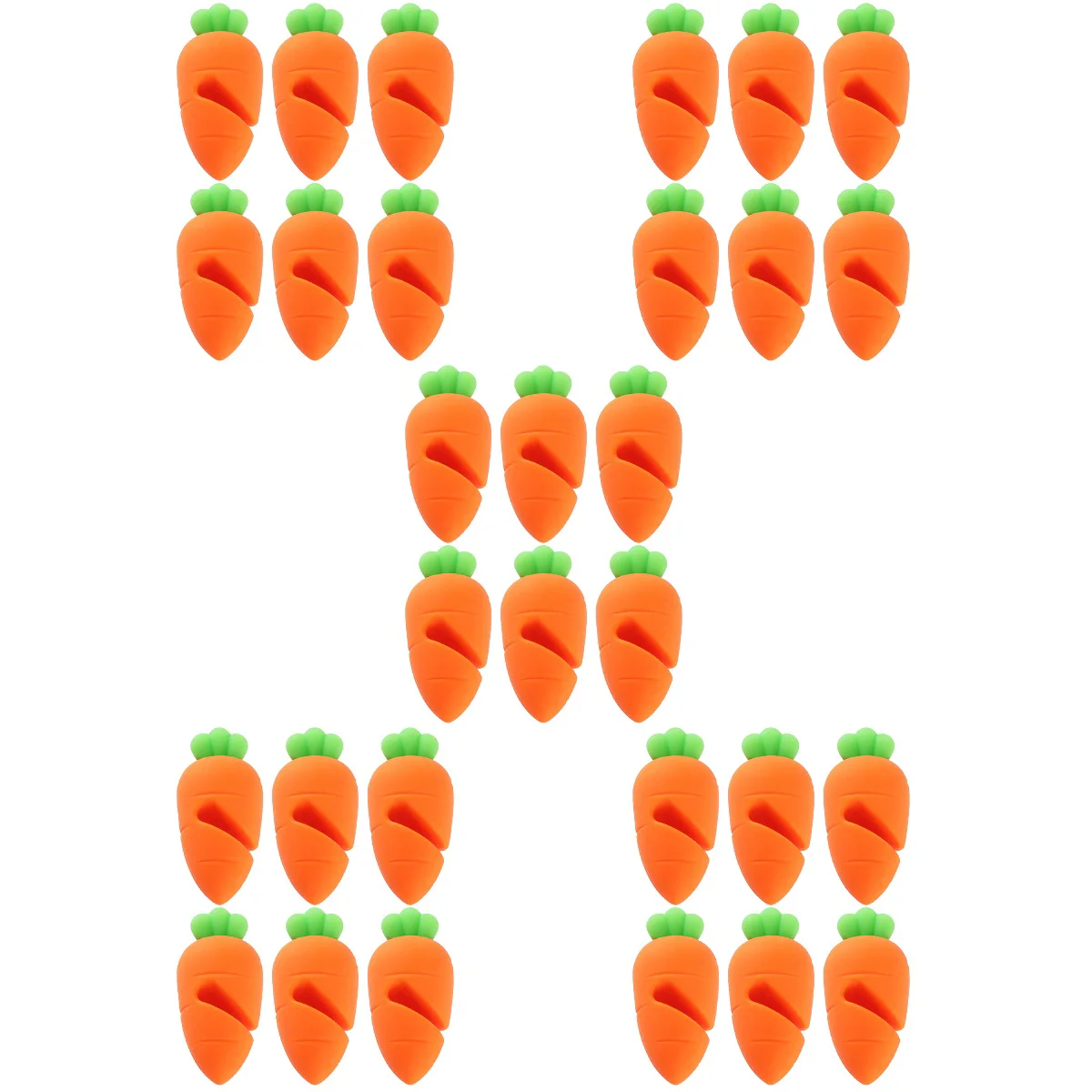 

30 pcs Spill Lid Lid Lifter Carrot Boil Stoppers Lid Spill Stoppers Boil Over Spill Stopper Silicone Spill-proof Lifters