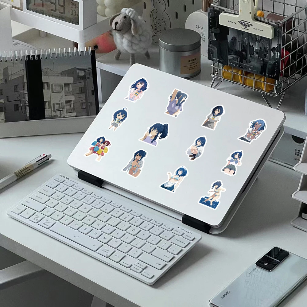 10/30/60 шт. Аниме Слишком много теряющих героинь Наклейки Милые Янами Анна Наклейка