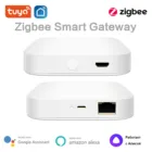 Умный хаб Tuya ZigBee 3,0, беспроводнойпроводной мост шлюза для дистанционного управления через приложение, поддержка Яндекс Alexa Google Home Assistant