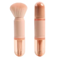 four in one portable cosmetic brushes mini single powder telescopic eye shadow makeupbrush setkit for women