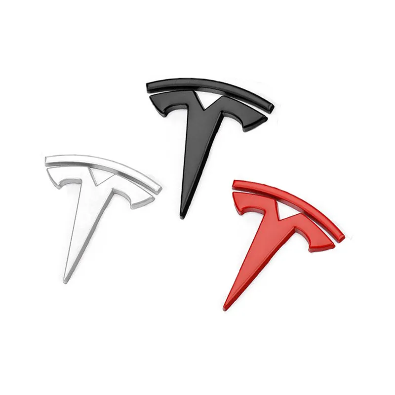 

3D наклейки на корпус автомобиля, боковые крылья, металлические наклейки для Tesla, модель S, модель Y X 3, P100D, P85D, логотип 200