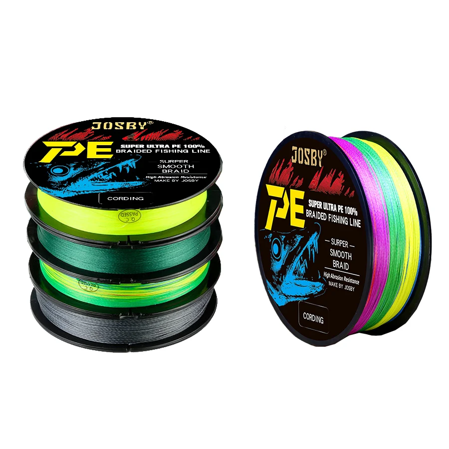 

JOSBY X4 150m Braided Japan Fishing Line PE Braided Line Multifilament Floating Line Fishing Tackle Accessories