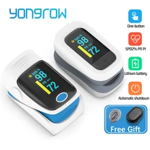 Yongrow – Oxymètre de Pouls à Doigt Médical pour Fréquence Cardiaque OLED, Moniteur de Saturation en Oxygène dans le Sang, Soin de Santé