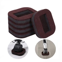 5pcs furniture stopper caster cup wheels grippers floor protectors chair wheel stopper anti vibration feet pad roller fixing pad