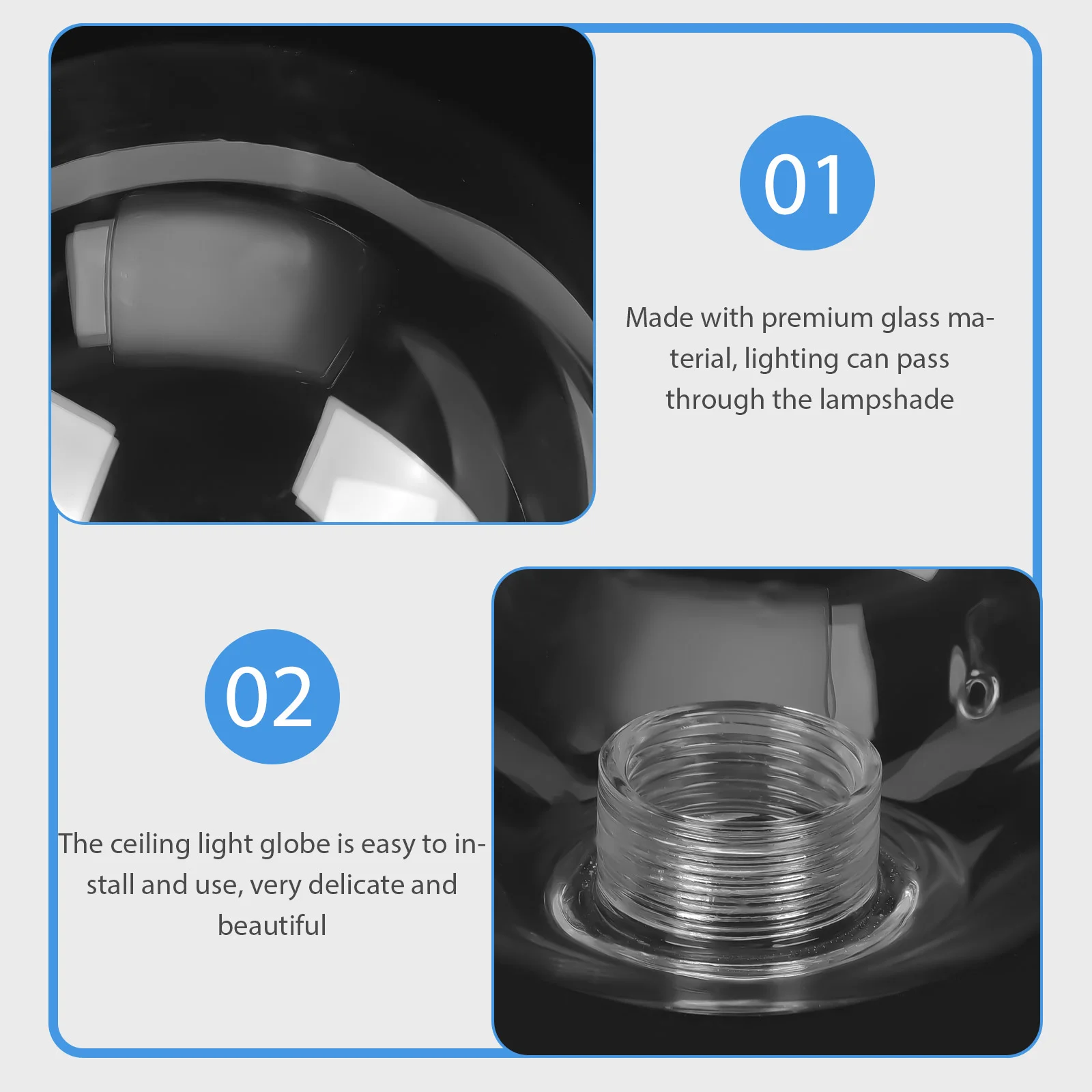 Стеклянный колпачок для лампы 100 мм лампа с круглым основанием G9 современный