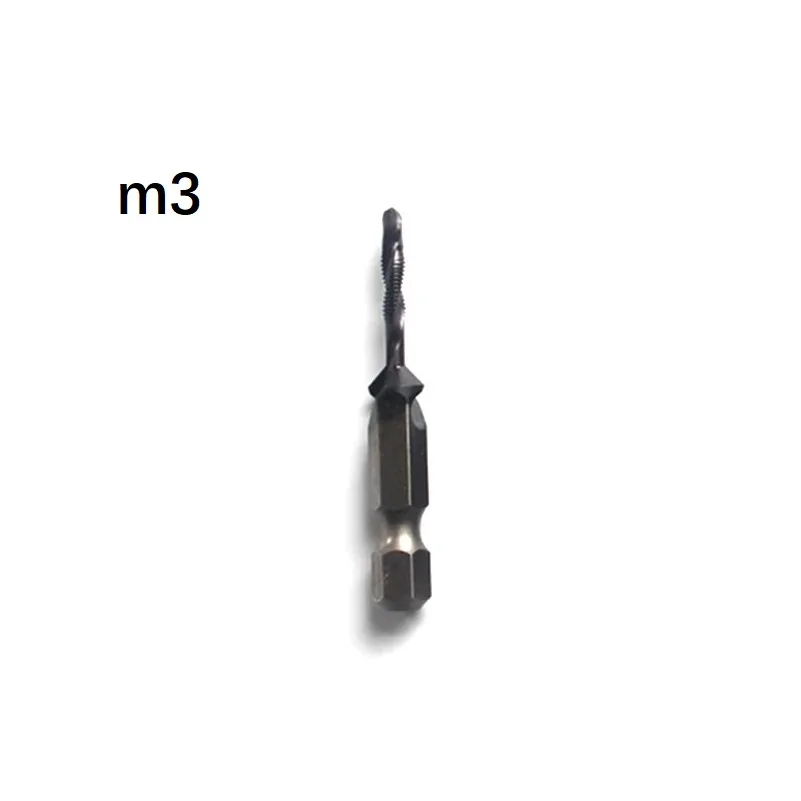 

Hand Tools Drill Bit Drilling Machine Compound Tap Hex Shank M35 Cobalt Screw Machine Opening Hole Spiral Groove