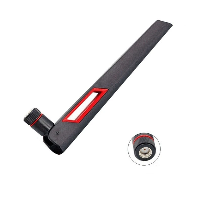 

External WiFi Router Antenna RP-SMA Omnidirectional Antenna 2.4G/5G/5.8G Dual Band Antenna Increase Card Speed