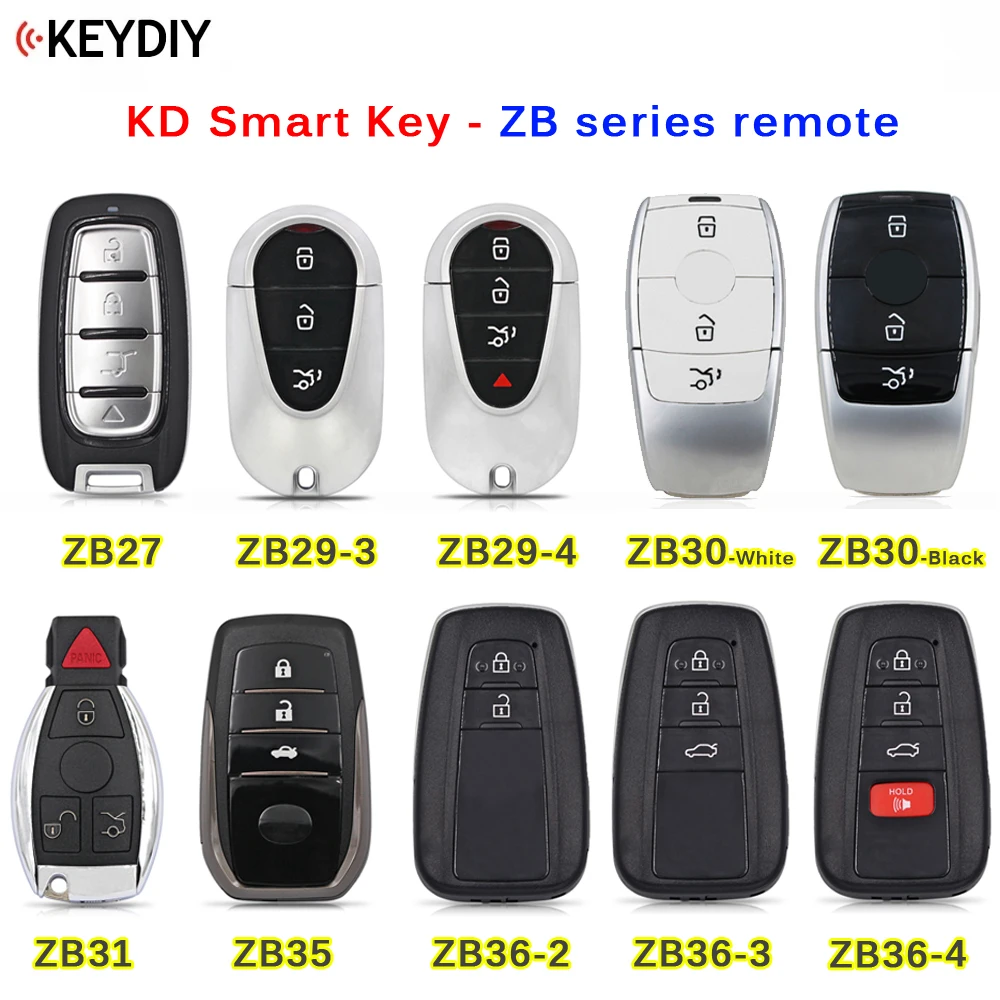 KEYDIY оригинальный KD Smart Remote Key ZB27 ZB29-3 ZB30 ZB31 ZB35 ZB36 для Германии