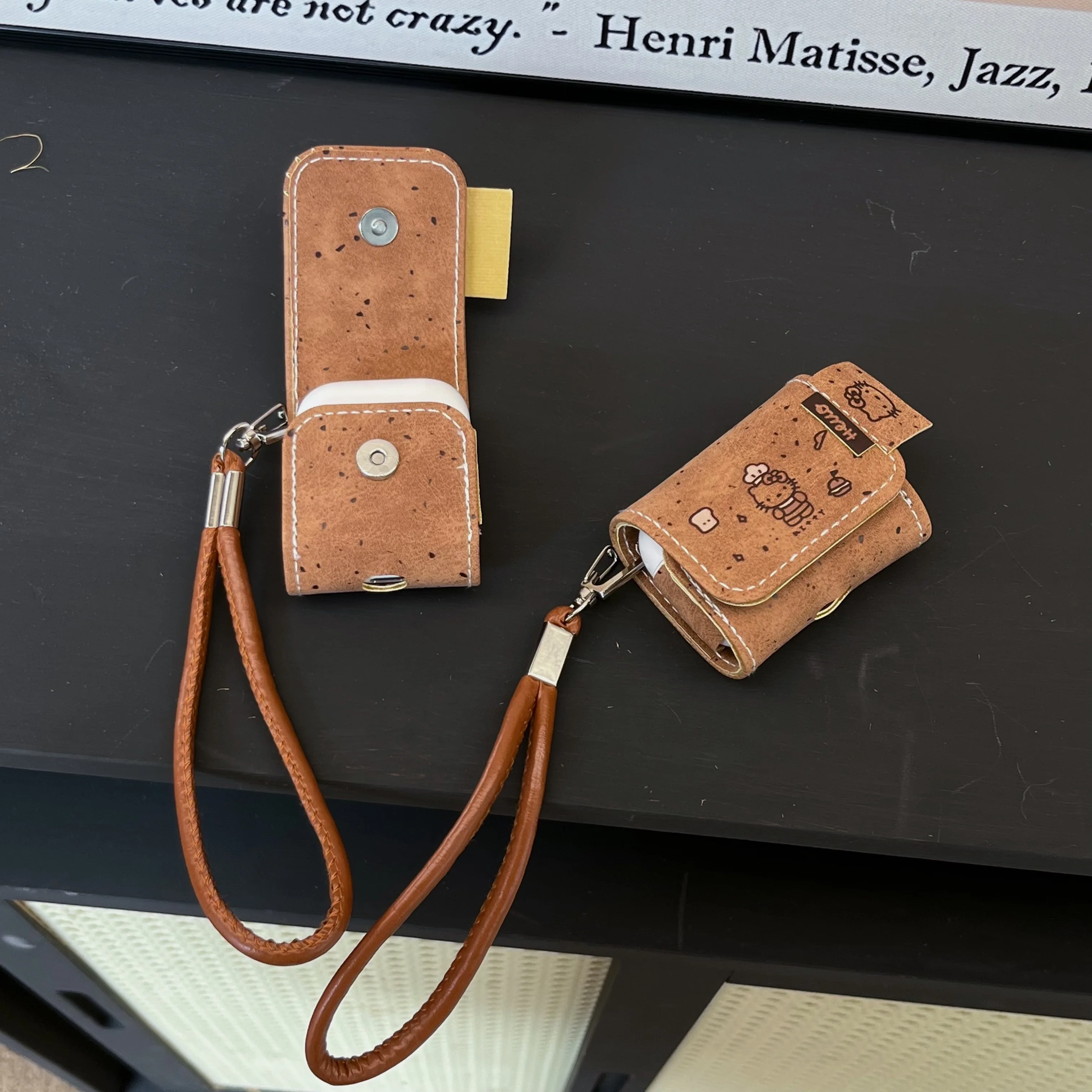 Защитный чехол для беспроводной гарнитуры Hello Kitty с милым рисунком